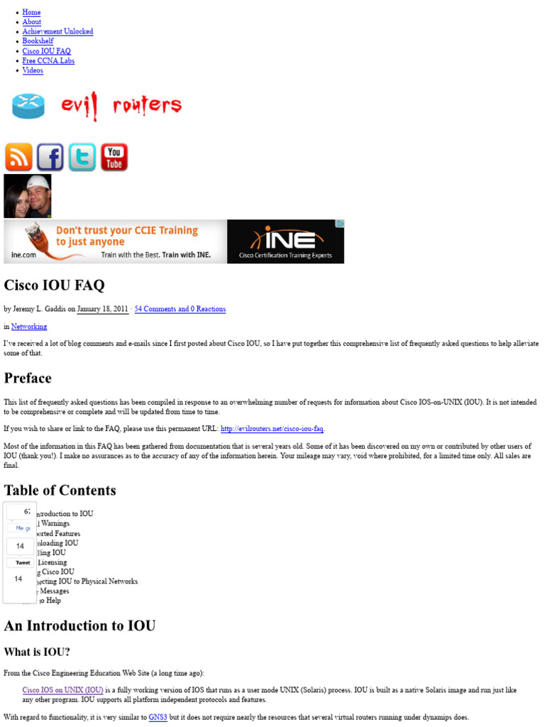 Cisco iou faq evil routers pdf command line interface linux