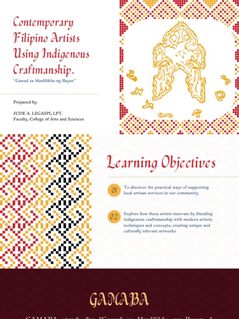 GAMABA Awardees and Their Artworks | PDF | Weaving