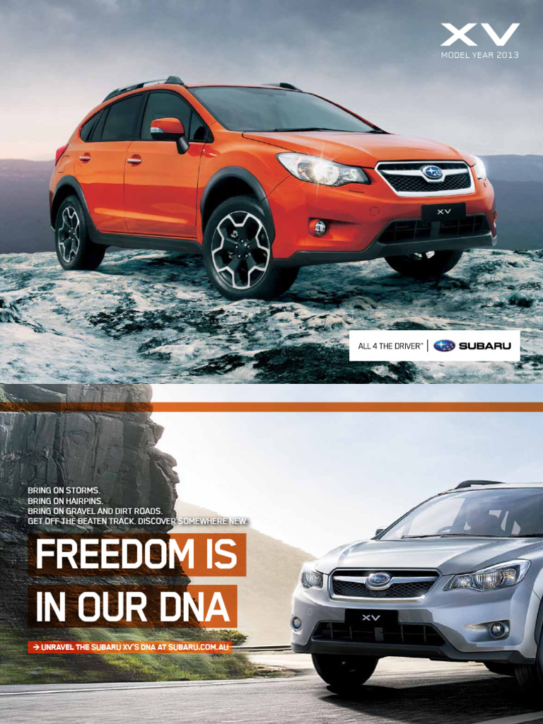 Subaru XV GP Brochure 201211 | PDF | Anti Lock Braking System | Manual ...