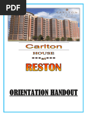 CHC New Resident Orientation Packet