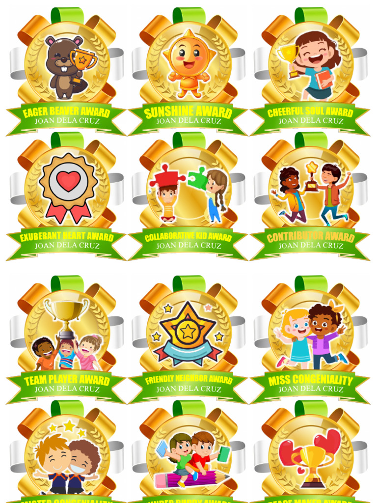 New Character Traits Ribbons Head Yellow Green | PDF
