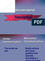 5: Interpersonal: Nonverbal
