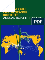 Annual Report For 1974