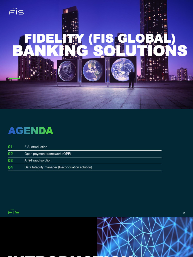 FIS Global Banking Solutions Overview | PDF | Banks | Credit Card