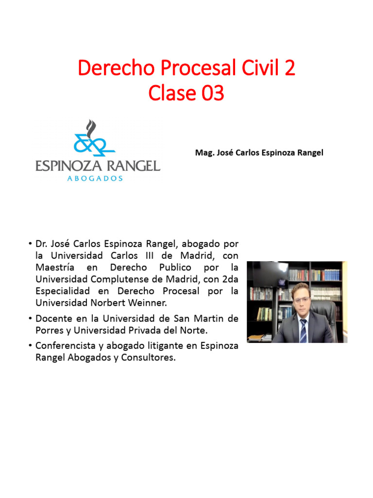 Tercería en Derecho Procesal Civil | PDF | Ley procesal | Demanda judicial