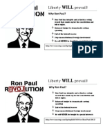 Ron Paul Flyer