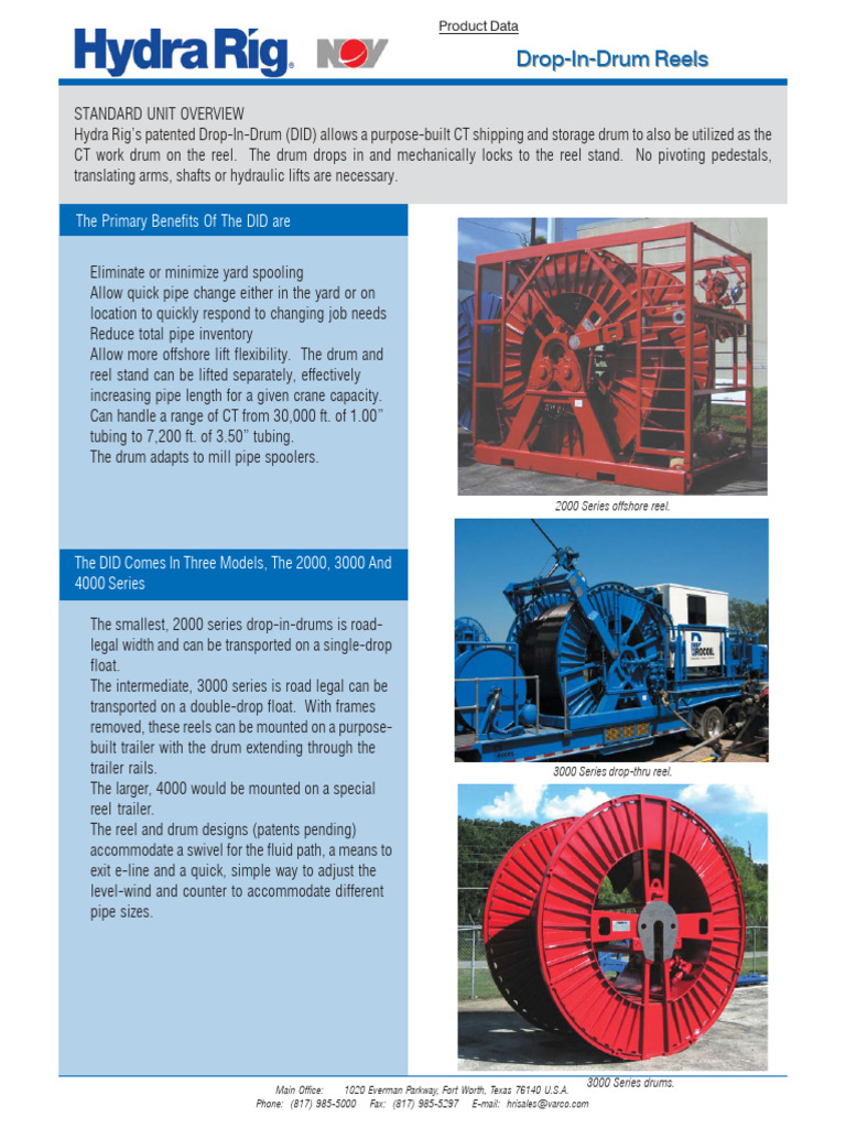 Drop in Drum Reels | PDF