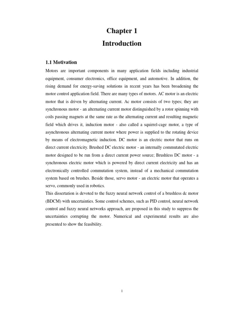 Fuzzy Neural Network Control of BLDC Motors | PDF | Digital Signal ...