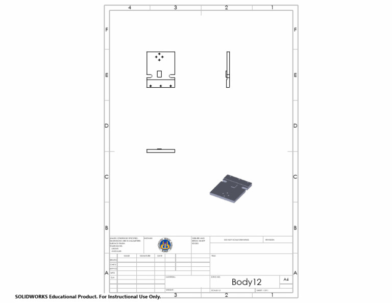 Body12 SLDDRW | PDF
