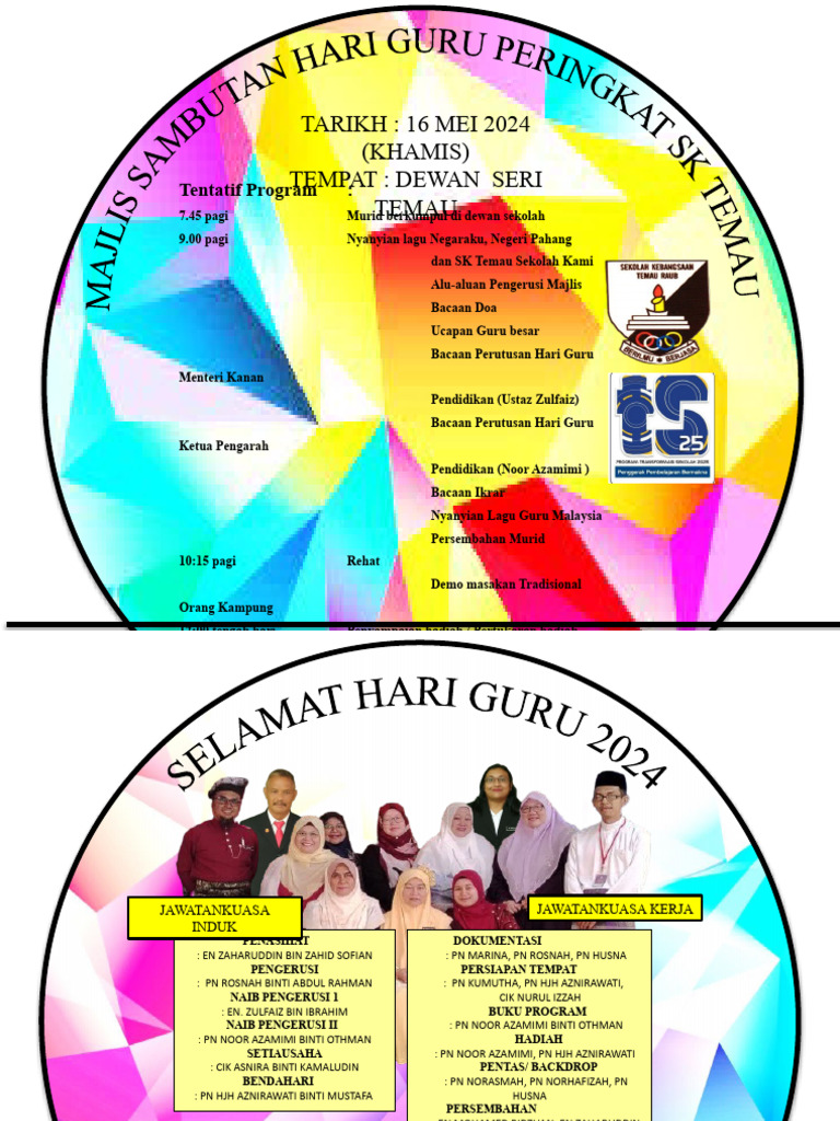 Buku Program Hari Guru 2024 | PDF
