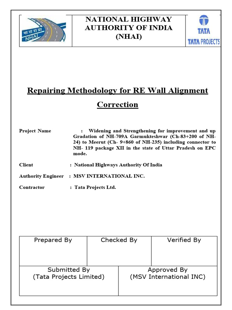 RE Wall Alignment Correction Guide | PDF | Science & Mathematics ...