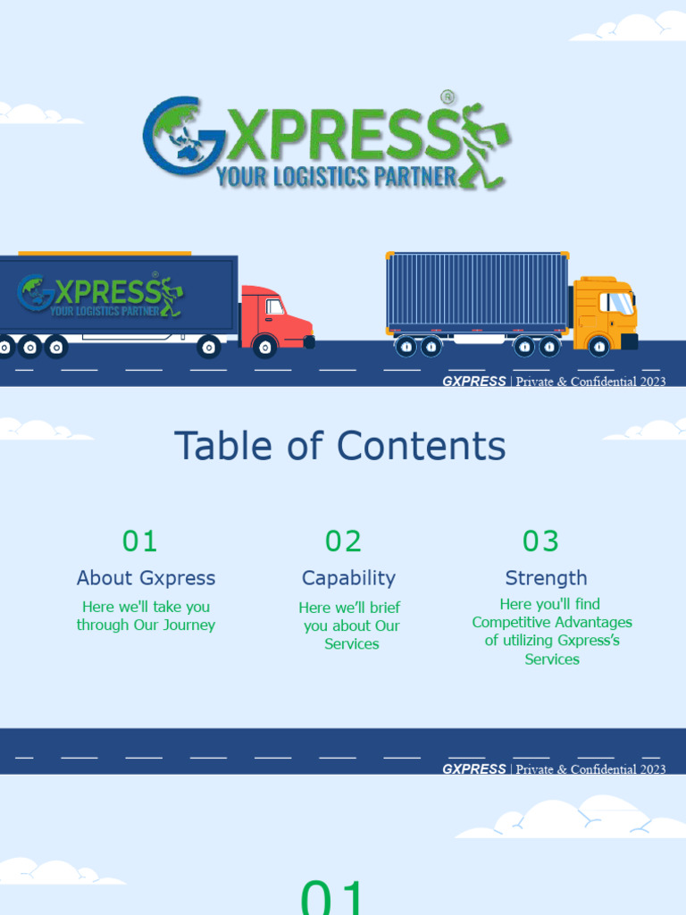 Gxpress Logistics Services Overview | PDF | Warehouse | Cargo