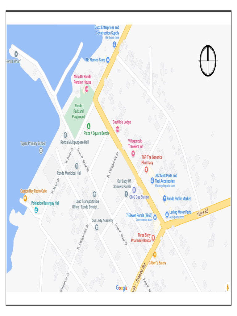 Ronda Route Map | PDF