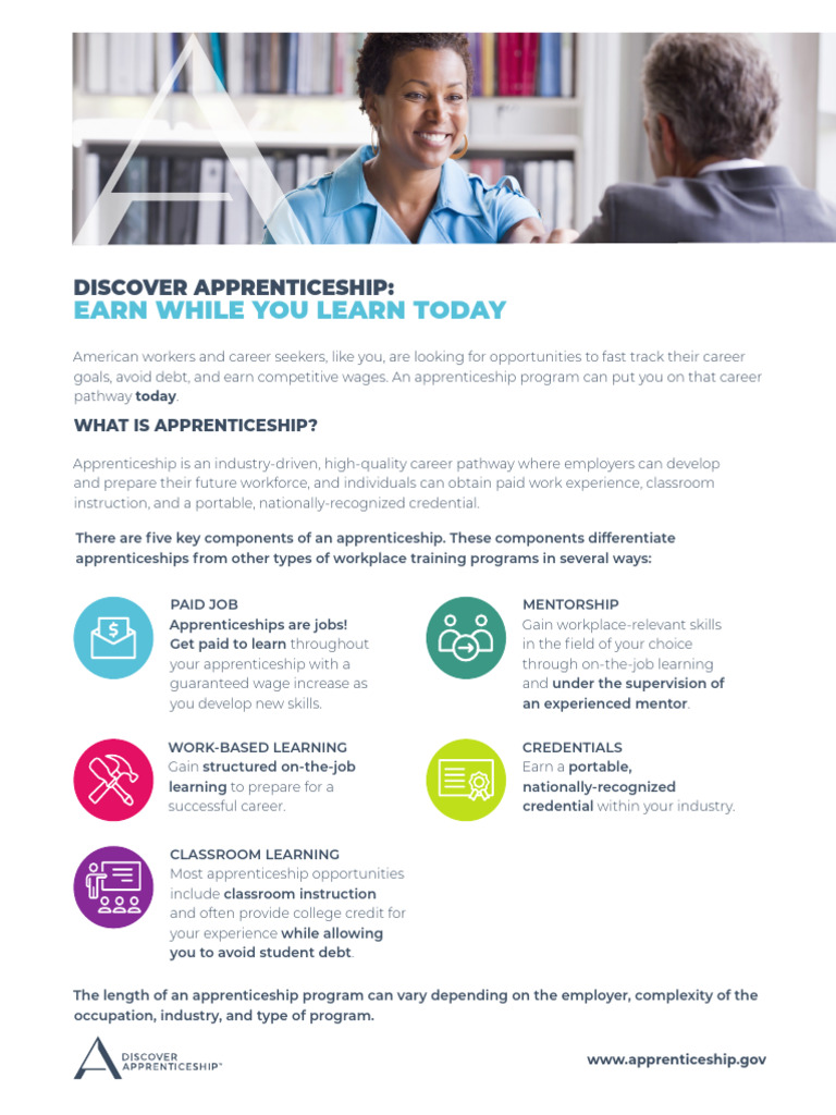 Career Seeker Fact Sheet | PDF | Apprenticeship | Mentorship