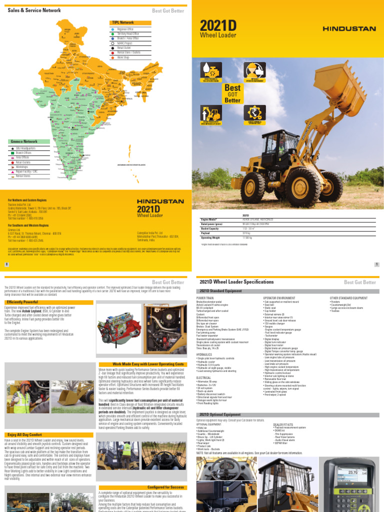 WLD HM-2021D | PDF | Loader (Equipment) | Engines