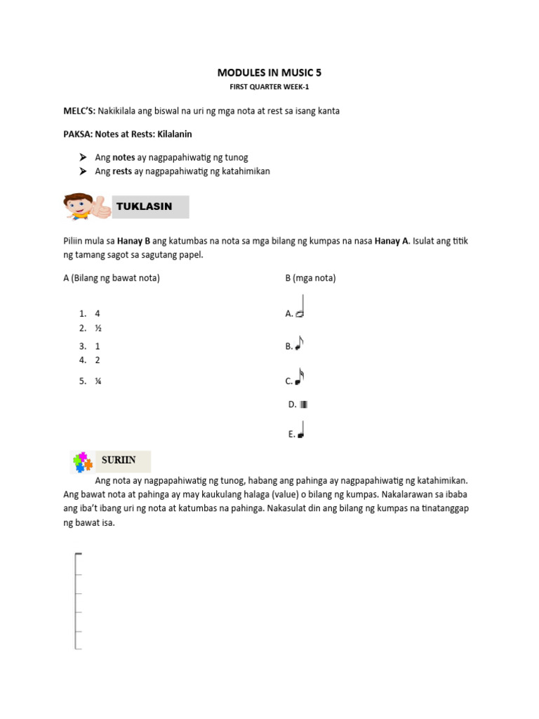 Modules In Music 5 Pdf