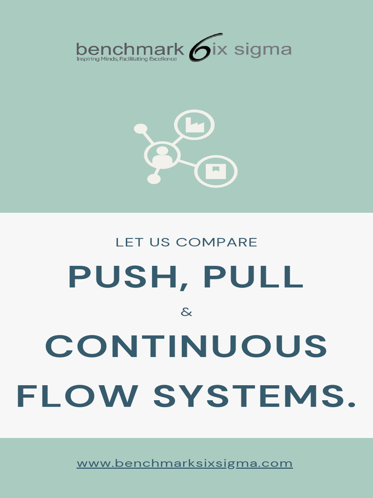Push Vs Pull Vs Continuous Flow | PDF | Inventory | Production And ...