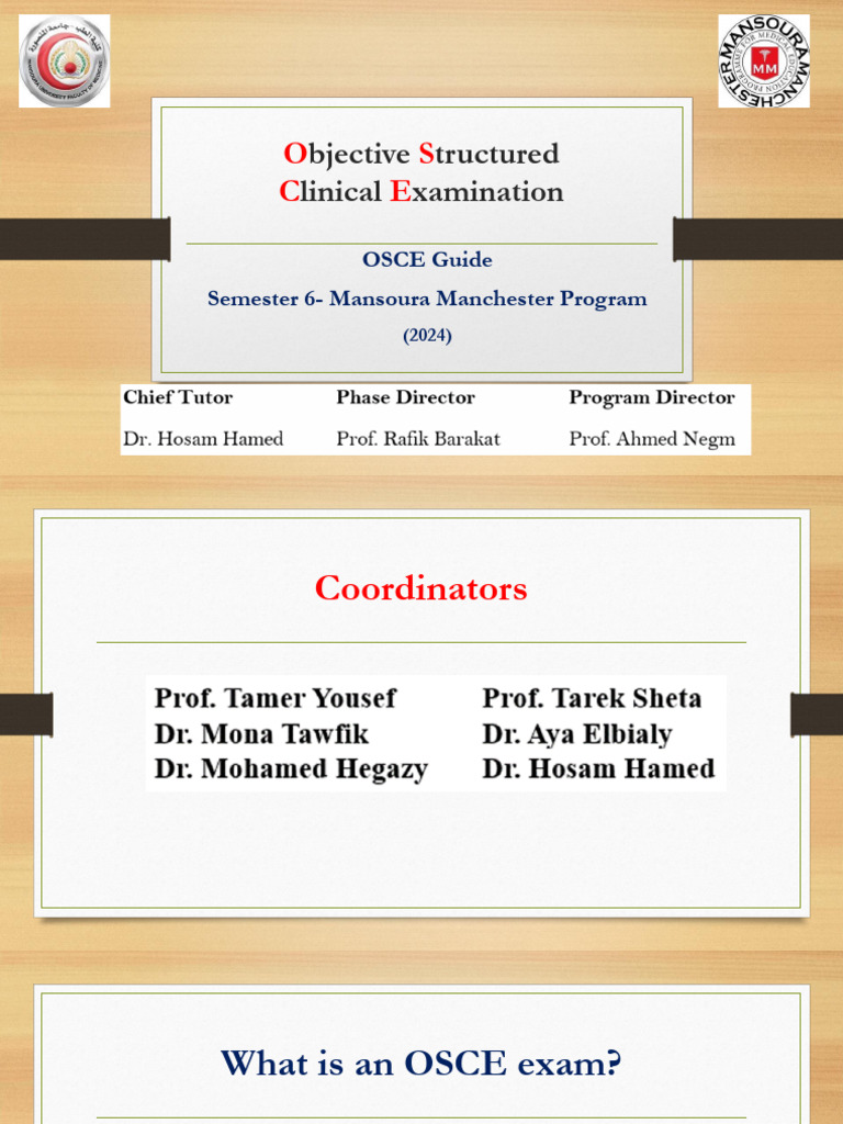 OSCE Exam Preparation Guide 2024 | PDF | Medical Diagnosis | Physical ...