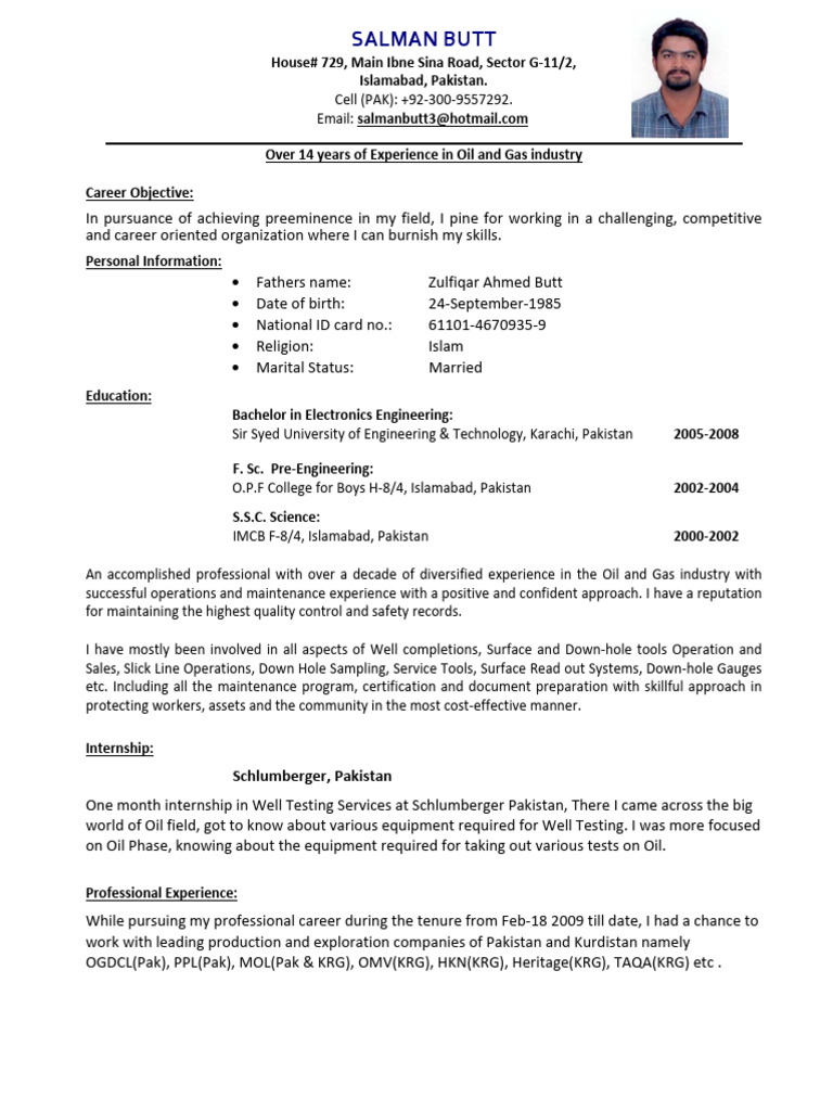 Sal CV | PDF