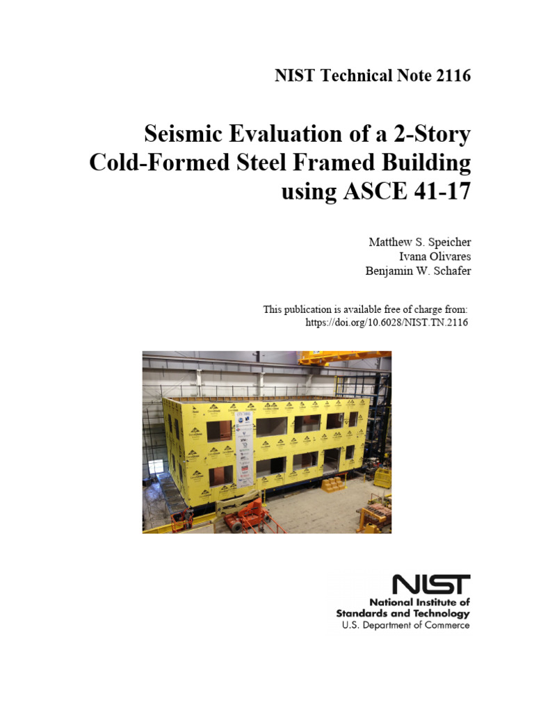 Aplikasi ASCE41!17!2 | PDF | Earthquake Engineering | Civil Engineering