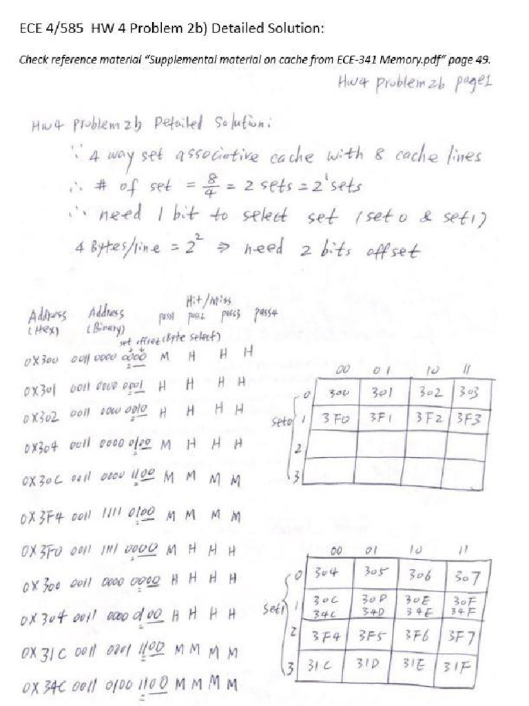HW4 Problem 2b Detailed Solution | PDF