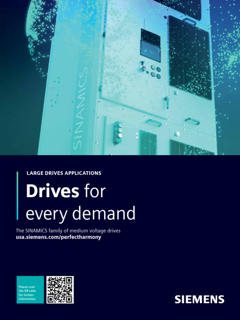 SINAMICS Medium Voltage Drive Solutions | PDF | Electrical Grid | Power ...