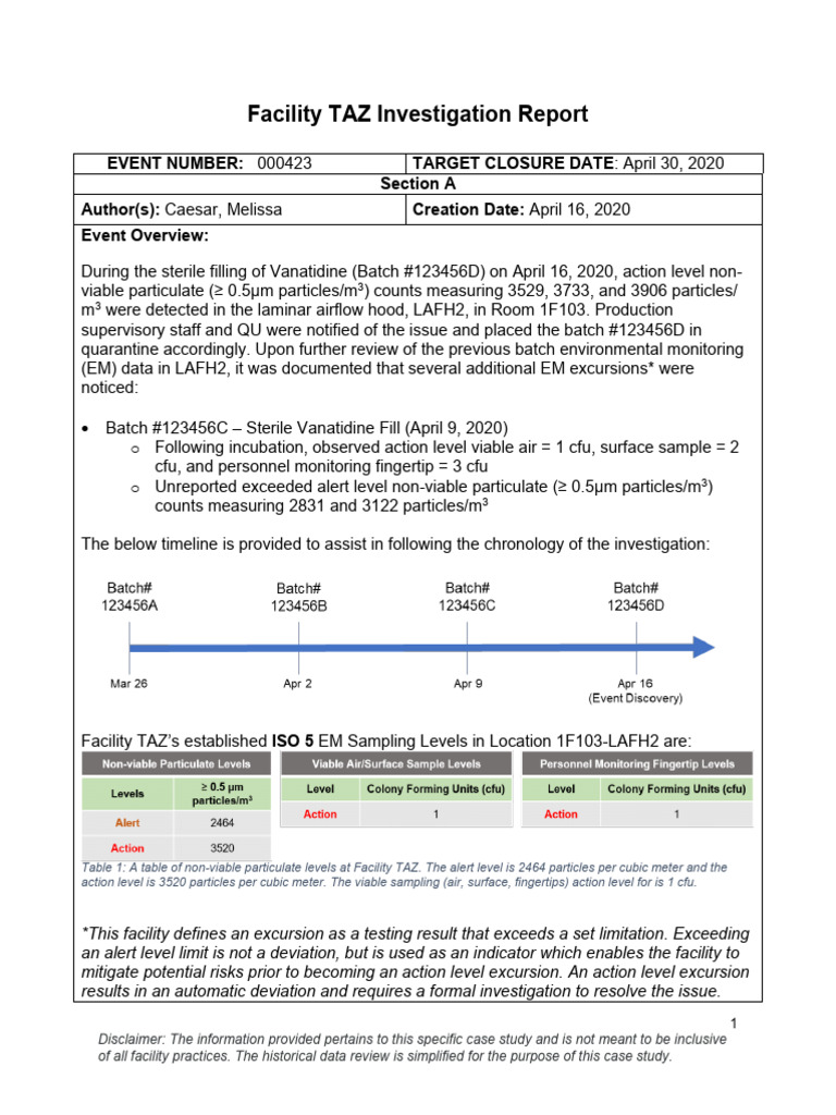 CAPA | PDF | Risk | Information
