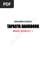 Tapasya Book Let - Model - Edit