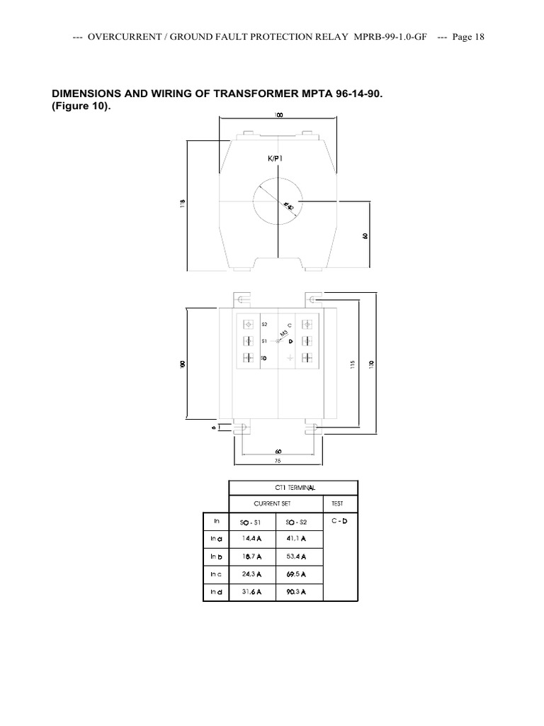 Mprb-99 - Transformer Mpta 96-14-90 | PDF | Technology & Engineering