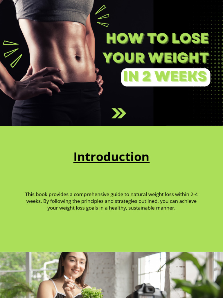 How To Lose Your Weight in 2 Weeks | PDF | Weight Loss | High Intensity ... - Tips For Losing Weight In 2 Weeks Quickly