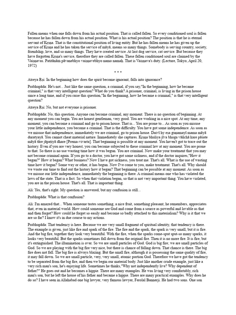 Understanding the Concept of Fallen Souls | PDF | Envy