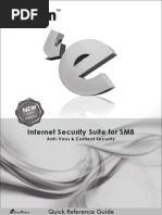 eScan Internet Security Suite for SMB Qrg