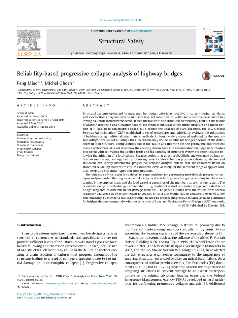 1 s2.0 S0167473016300078 Main | PDF | Reliability Engineering ...