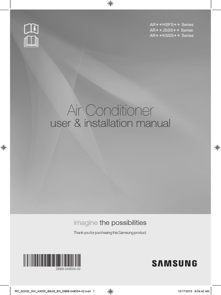 Samsung AC | PDF | Air Conditioning | Waste Management