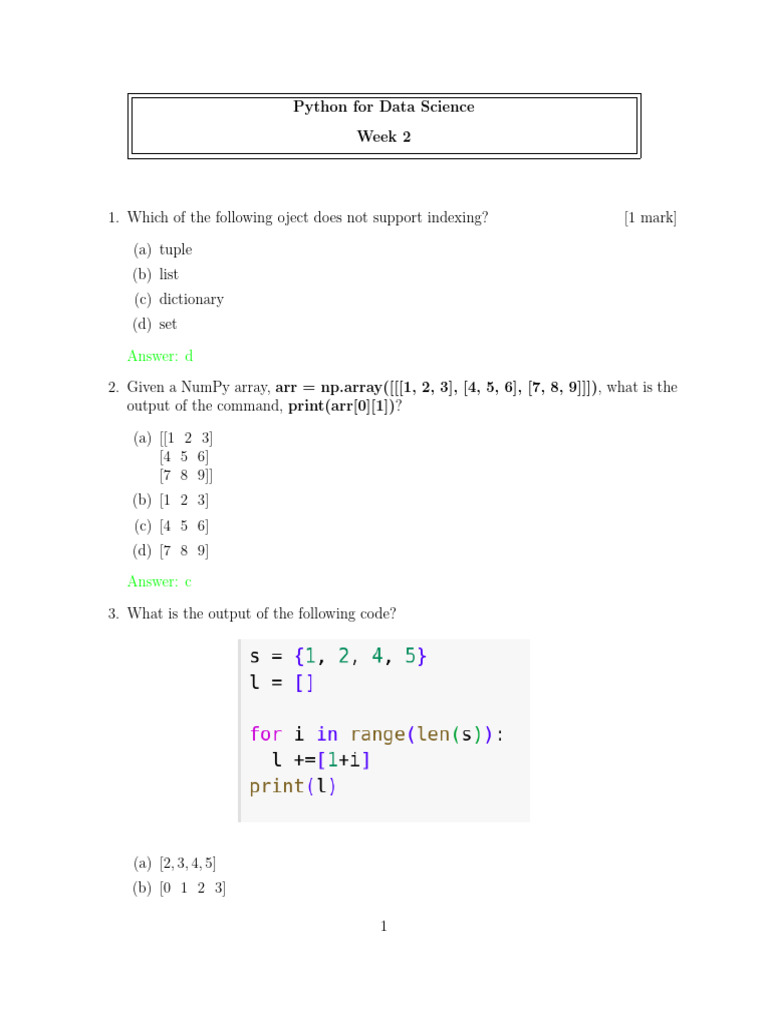 Python For Data Science July 2024W2 | PDF | Computer Data | Programming ...