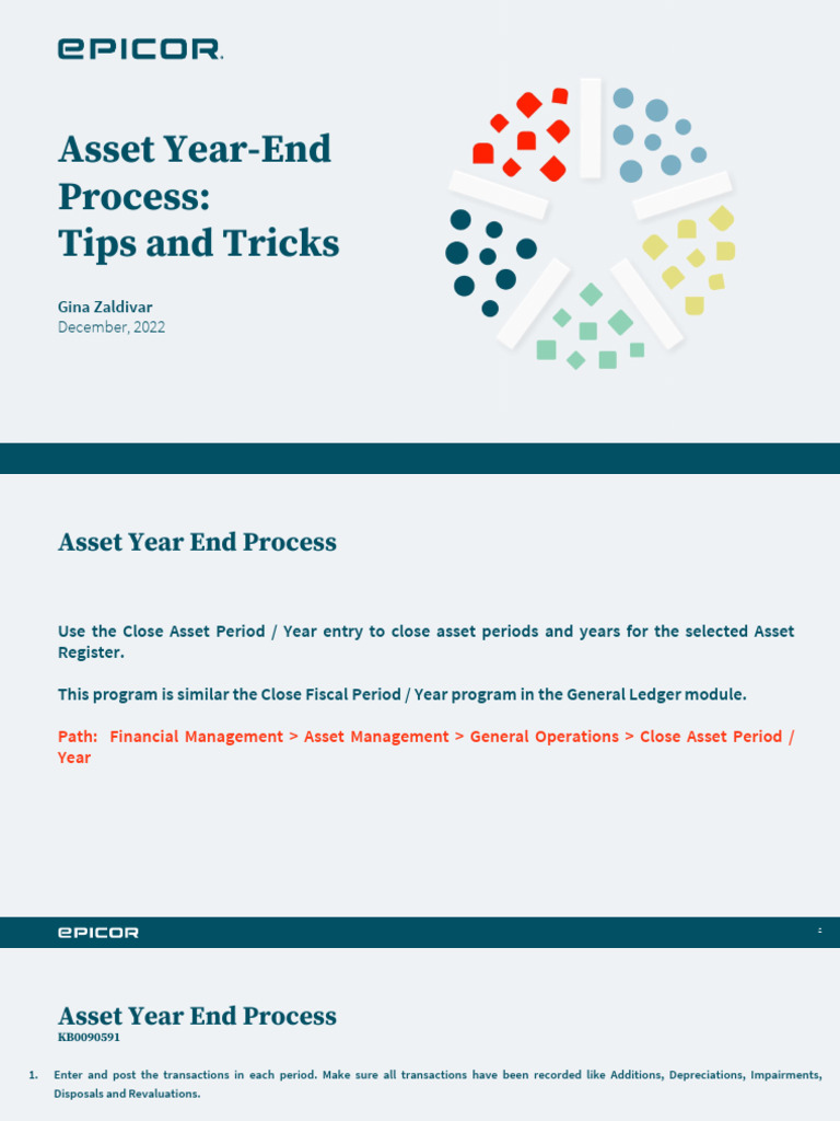 Asset year end process new pdf book value depreciation