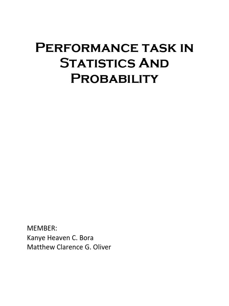 Sampling Distribution and Estimation Task | PDF | Standard Deviation ...