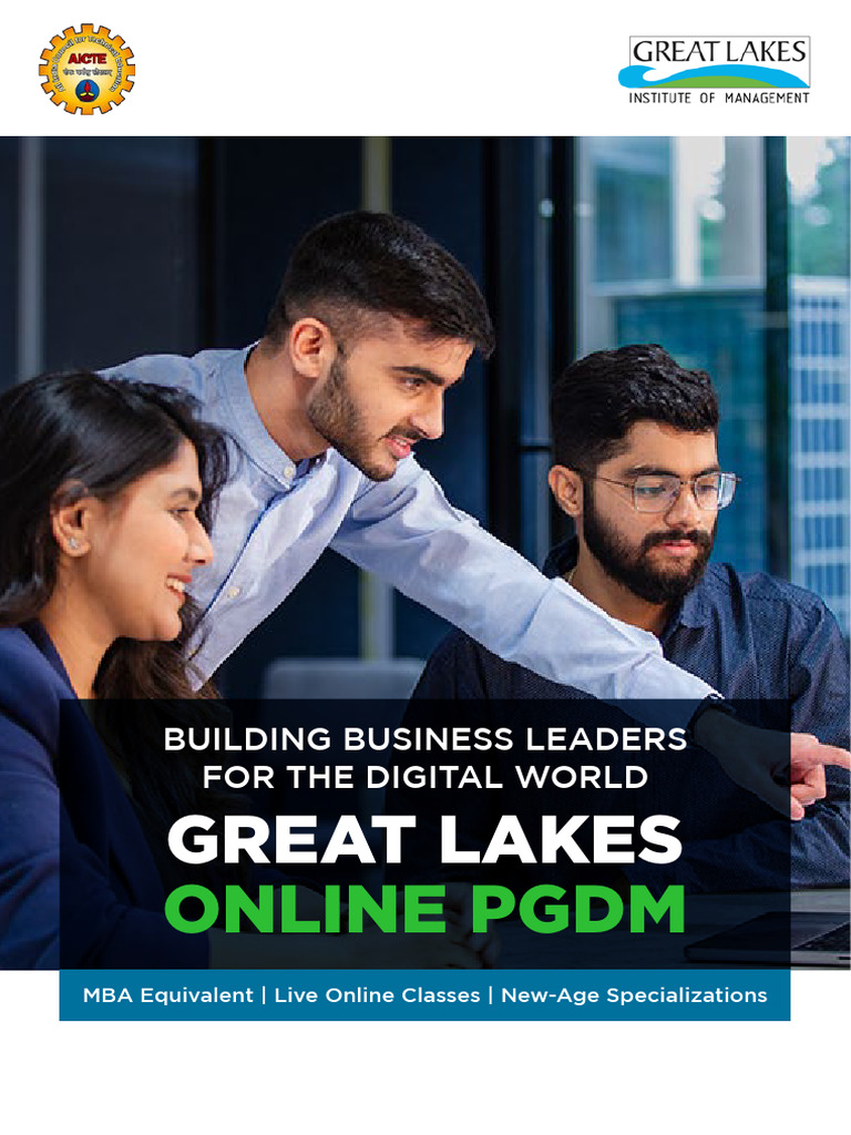 Great Lakes Online PGDM Program Overview | PDF | Analytics | Master Of ...