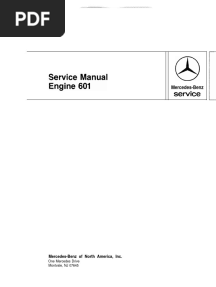 Om601 Engine Service Manual
