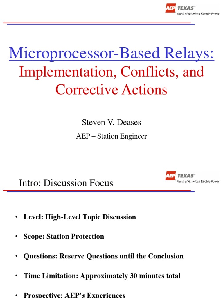 Microprocessor Based Relaying Scada Relay