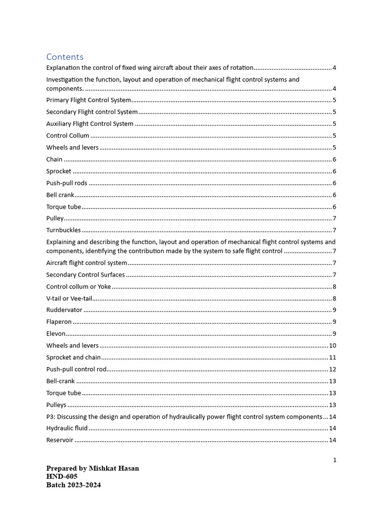 M - Unit 55 | PDF | Aircraft Flight Control System | Flight Control ...