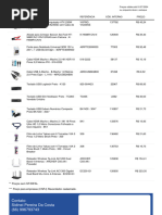Tabela de Preços - Acessórios Diversos | PDF | HDMI | Código de barras