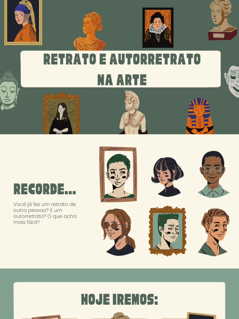 Retrato e Autorretrato Na Arte | PDF | As artes
