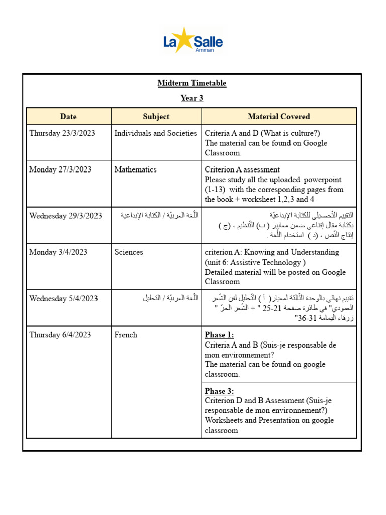 Midterm Y3 | PDF