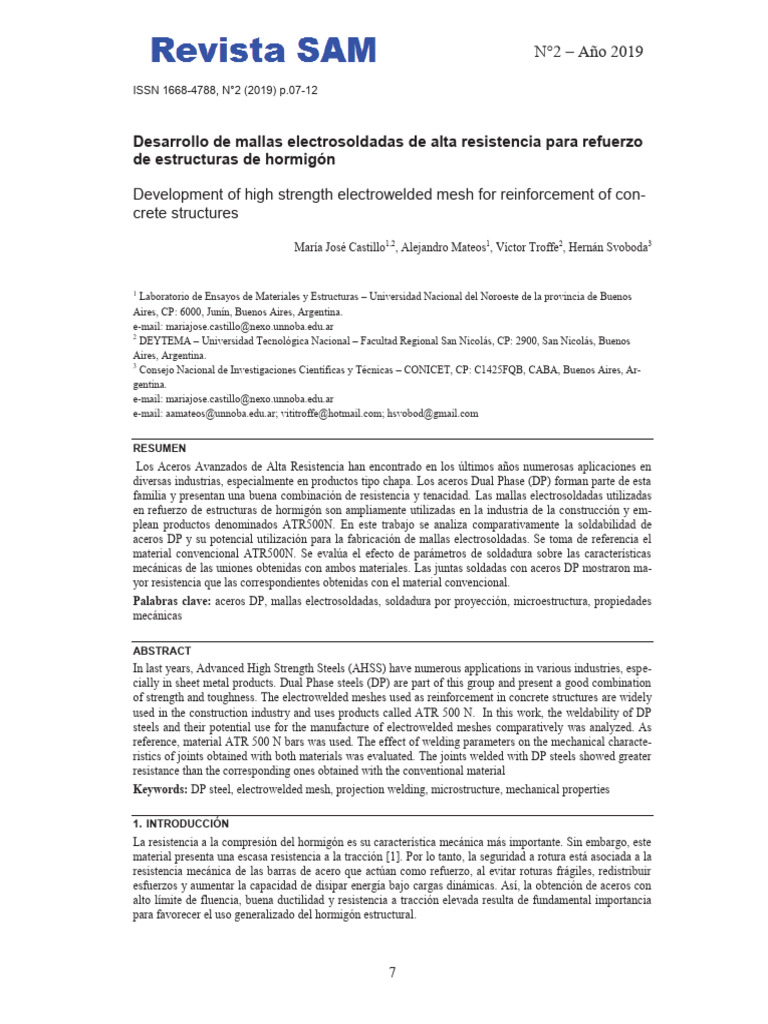 Sam 2019 | PDF | Soldadura | Construcción