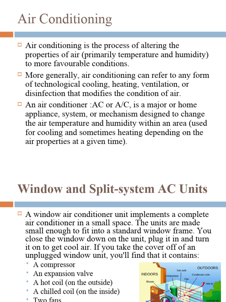 Solar Air Conditioning Systems Overview | PDF | Air Conditioning ...