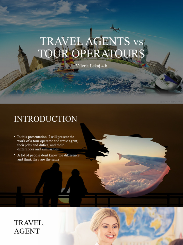 Travel Agent vs Tour Operator PDF