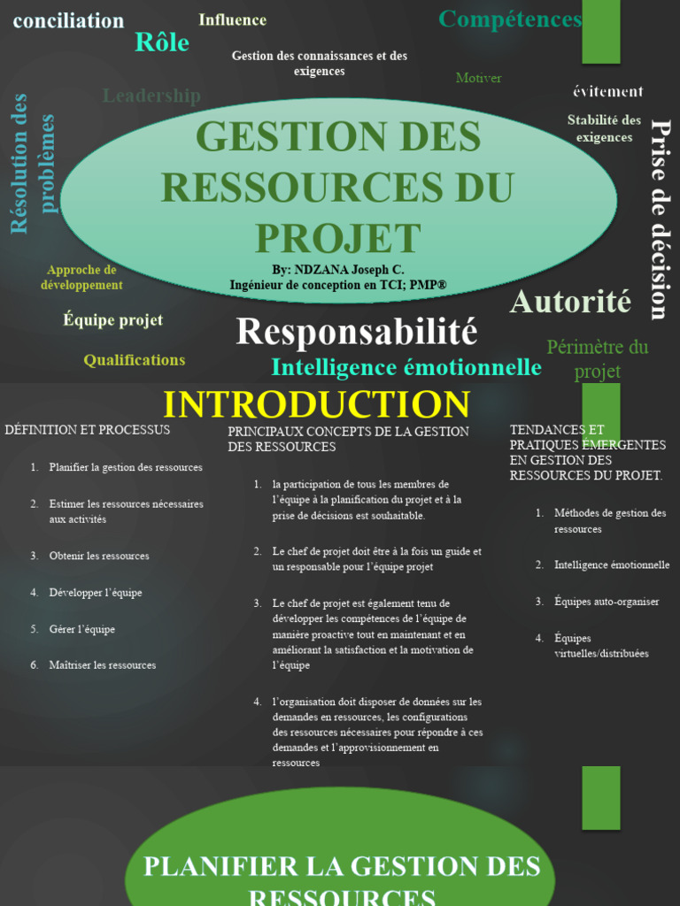 Management Des Ressources | PDF | Gestion de projet | Intelligence ...