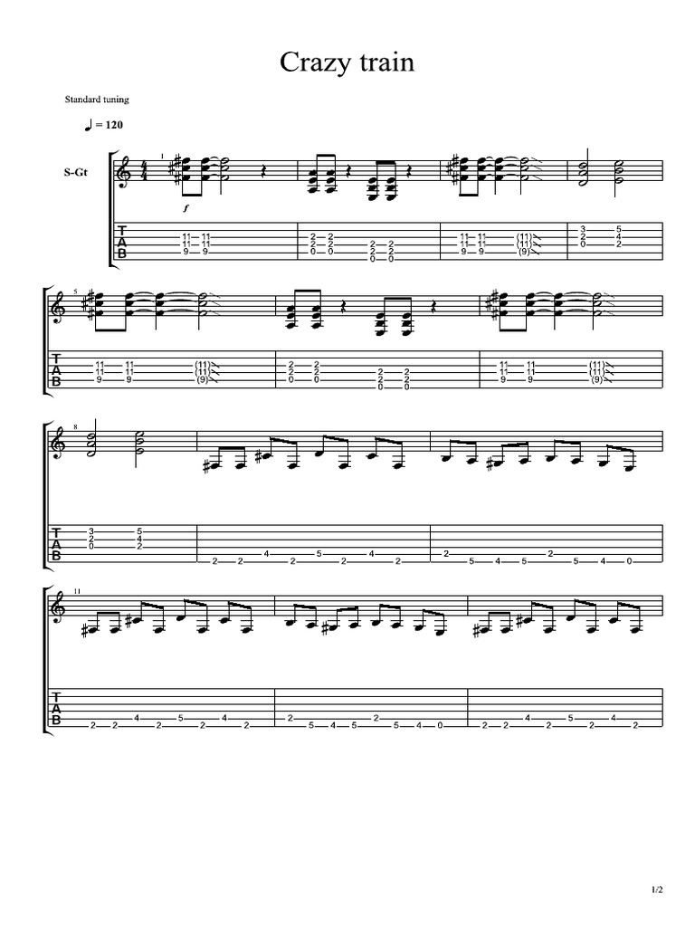 Crazy Train | PDF