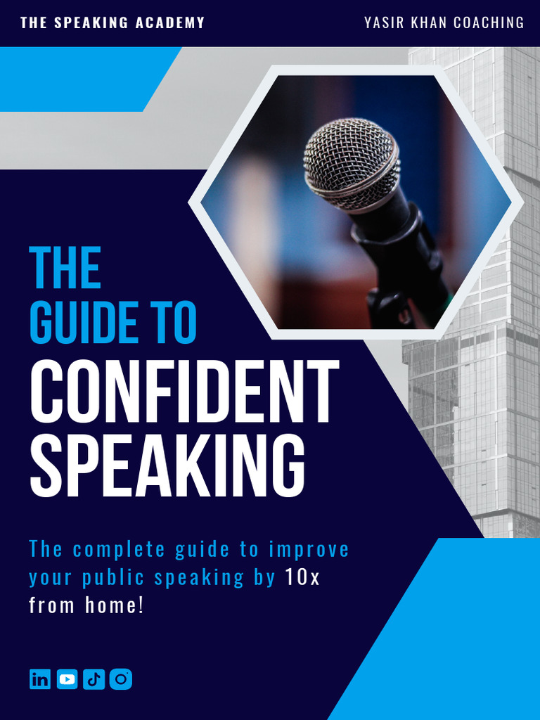 Boost Your Public Speaking Confidence | PDF | Gesture | Public Speaking